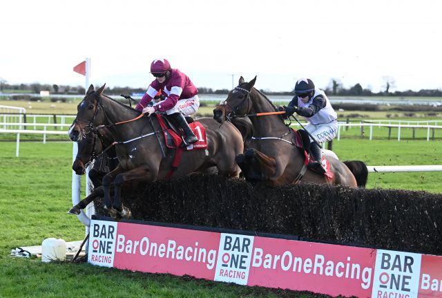 Derby Sale graduate Croke Park won the Grade 1 Drinmore Novice Chase. 