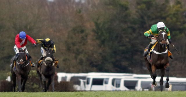 Derby Sale graduate Jonbon secured an eighth Grade 1 victory in the Tingle Creek Chase. 